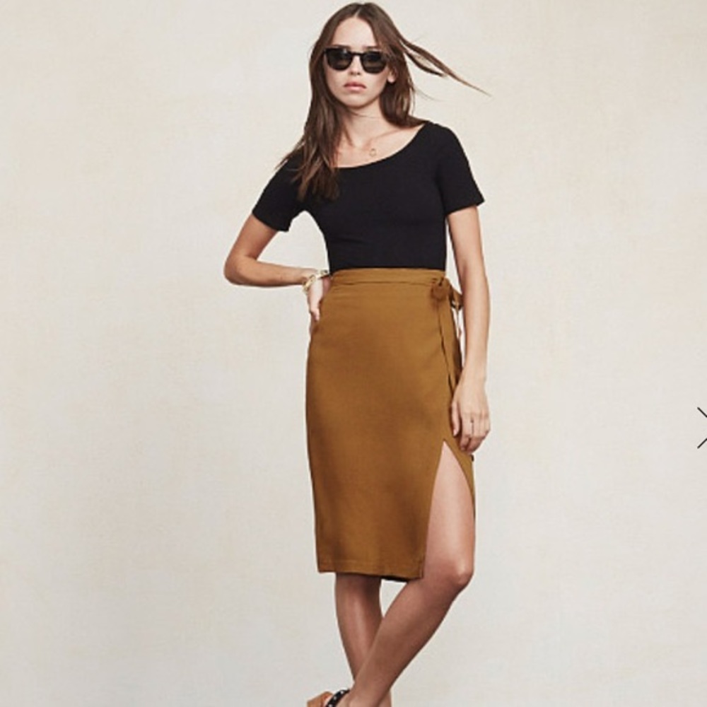 Reformation Wrap Skirt